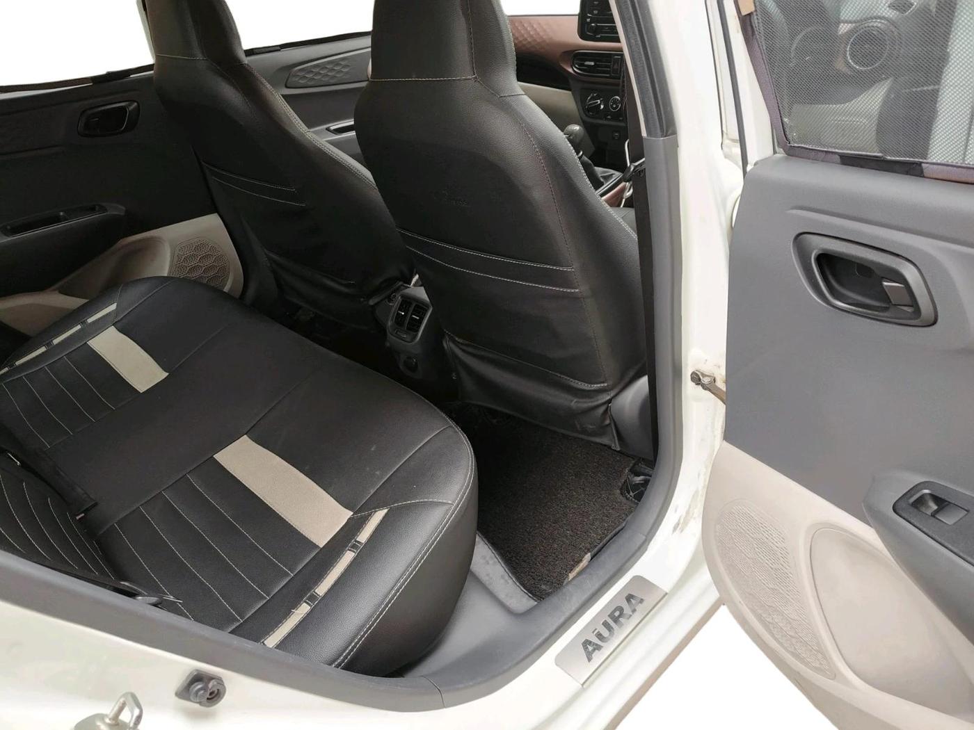 2021 Hyundai AURA S 1.2 CNG, CNG, Manual, 1,15,882 km, interior