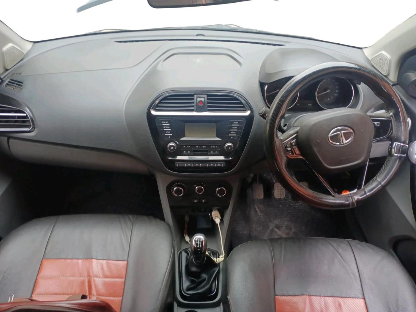 2018 Tata TIGOR XZ DIESEL, Diesel, Manual, 77,129 km, interior