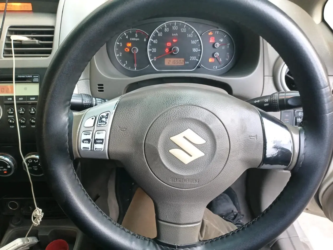 2011 Maruti SX4 ZDI, Diesel, Manual, 2,16,502 km, interior