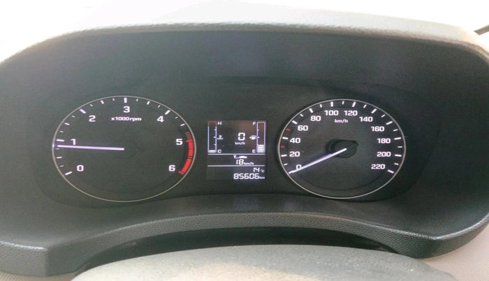 2017 Hyundai Creta SX PLUS 1.6 DIESEL, Diesel, Manual, 85,606 km, interior