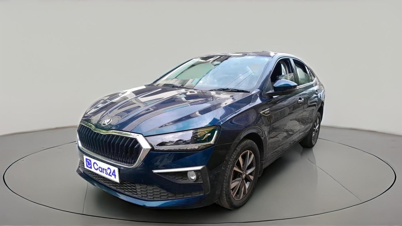 2023 Skoda SLAVIA STYLE 1.0L TSI AT, Petrol, Automatic, 32,654 km, exterior