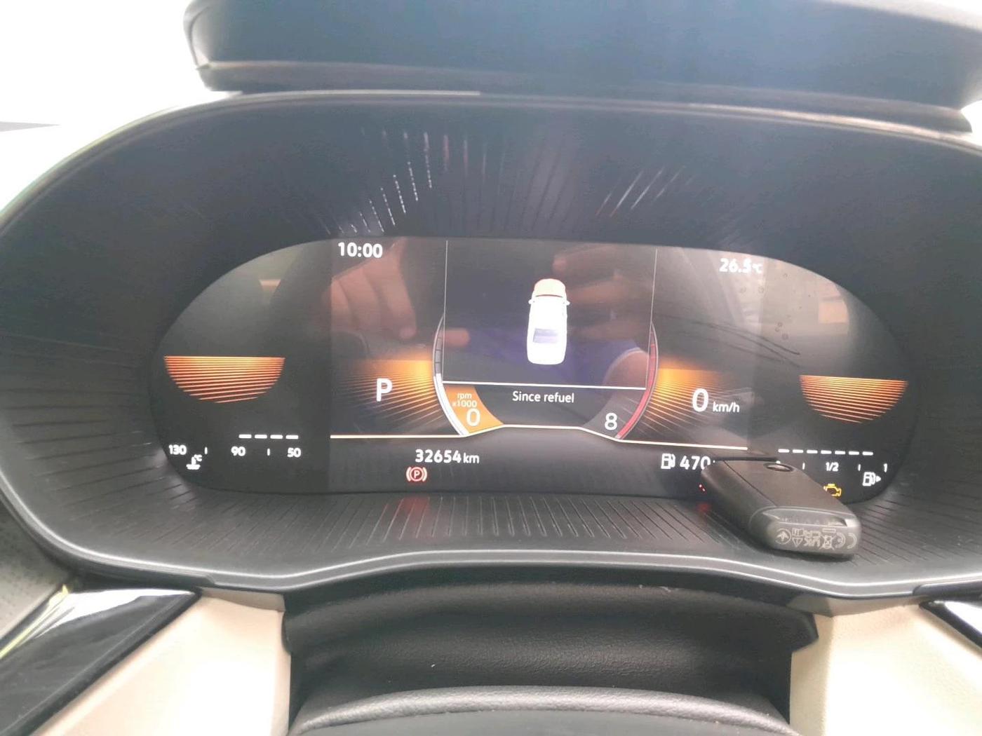 2023 Skoda SLAVIA STYLE 1.0L TSI AT, Petrol, Automatic, 32,654 km, interior