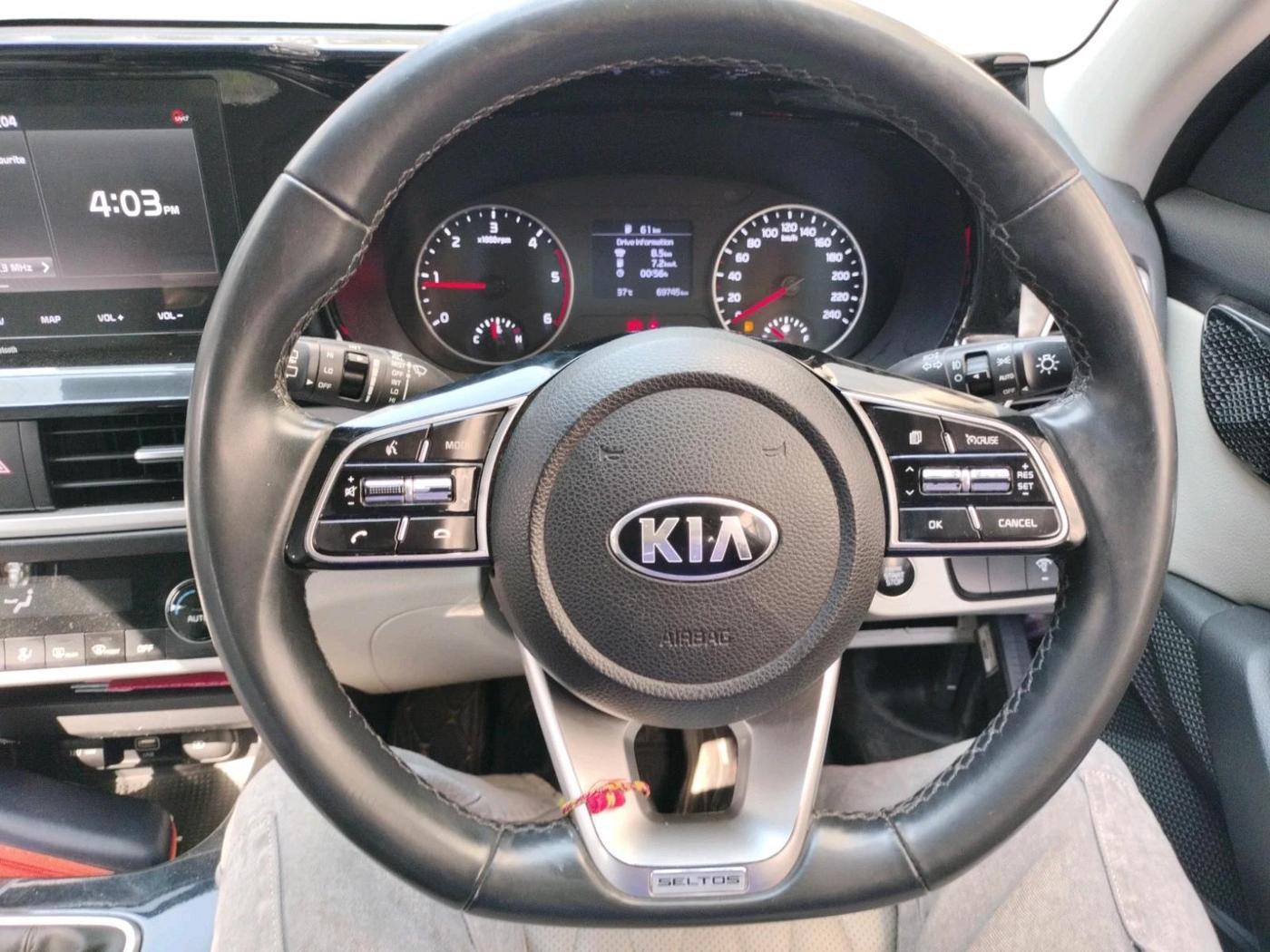 2020 KIA SELTOS HTX 1.5 DIESEL, Diesel, Manual, 69,745 km, interior