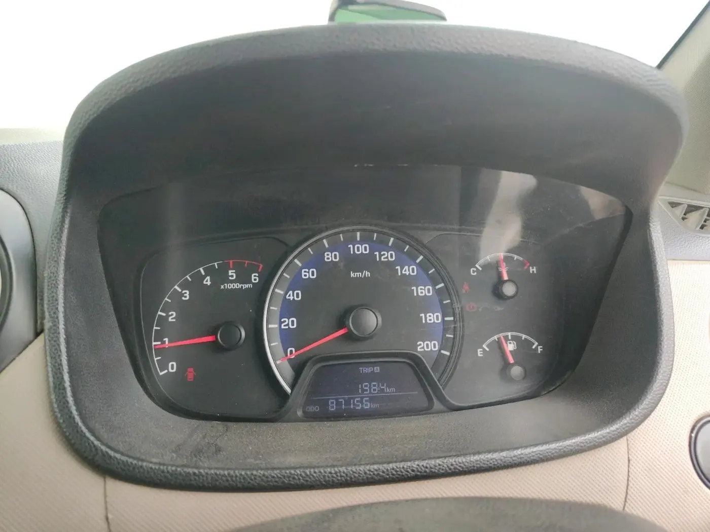 2014 Hyundai Xcent SX 1.1 CRDI, Diesel, Manual, 87,156 km, interior
