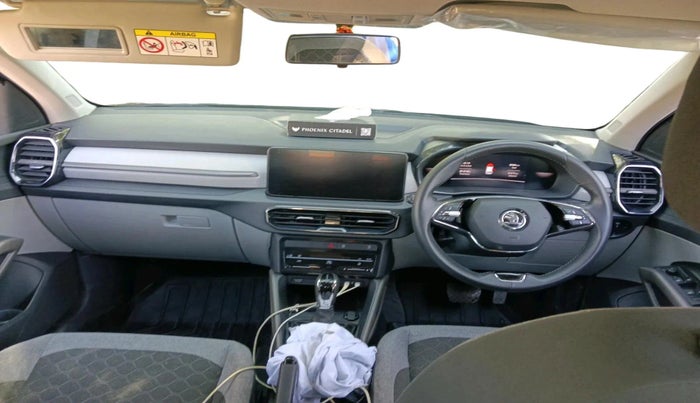 2025 Skoda Kylaq Signature Plus AT, Petrol, Automatic, 8,584 km, interior