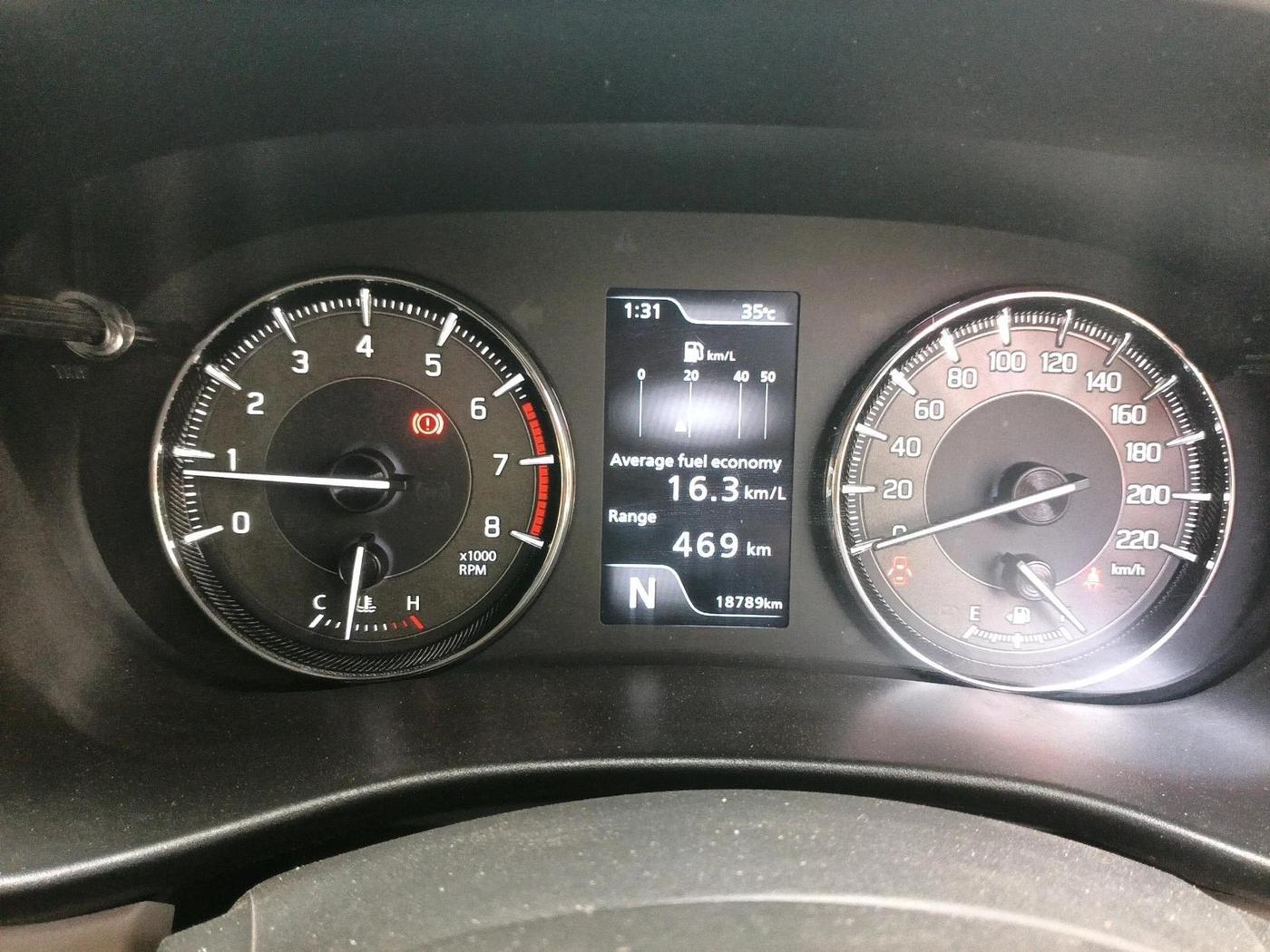2023 Toyota Glanza G AMT, Petrol, Automatic, 18,789 km, interior