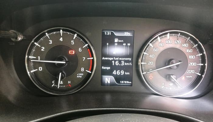 2023 Toyota Glanza G AMT, Petrol, Automatic, 18,789 km, interior