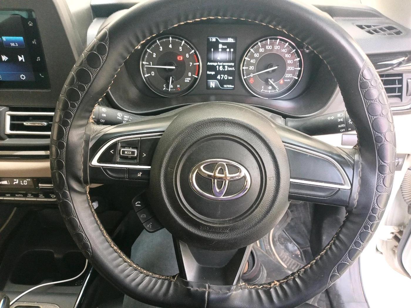 2023 Toyota Glanza G AMT, Petrol, Automatic, 18,789 km, interior