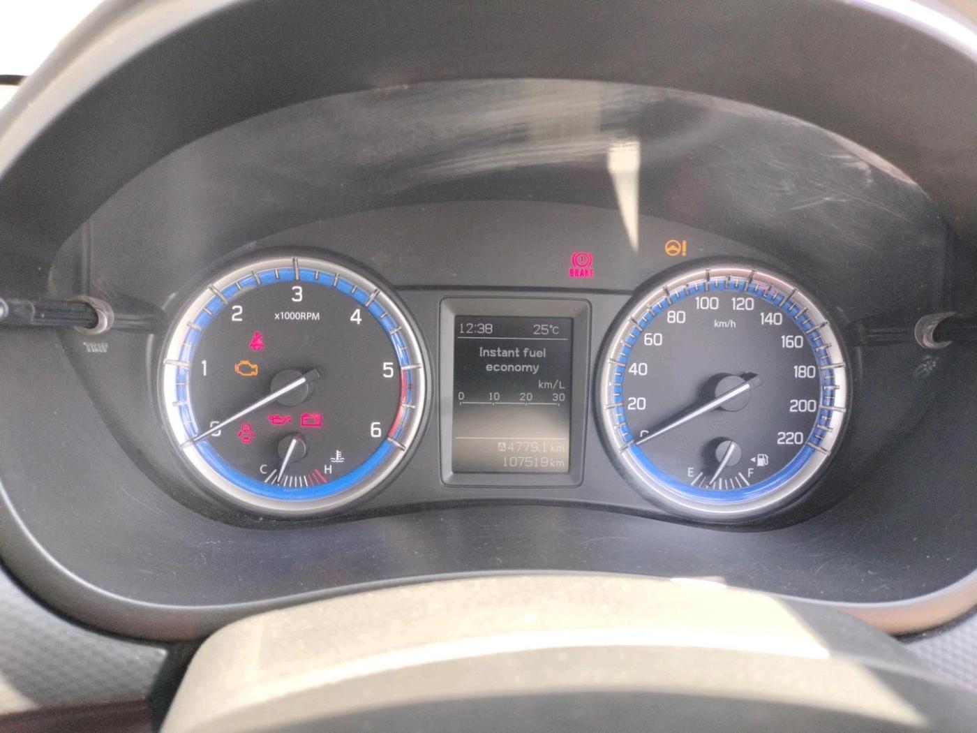 2016 Maruti S Cross ZETA 1.3, Diesel, Manual, 1,08,000 km, interior