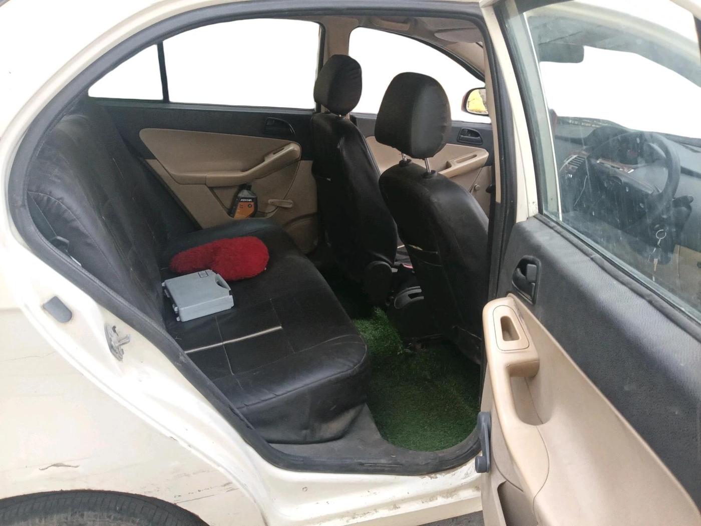 2012 Tata Indica Vista LS TDI, Diesel, Manual, 86,826 km, interior