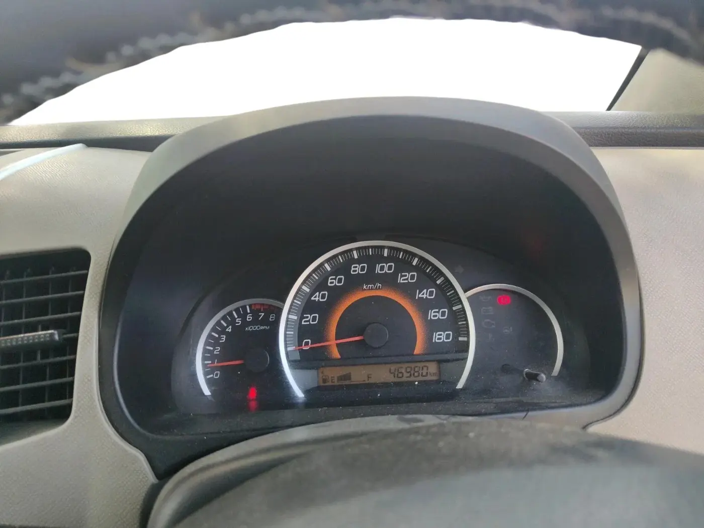 2013 Maruti Wagon R 1.0 VXI, Petrol, Manual, 46,980 km, interior