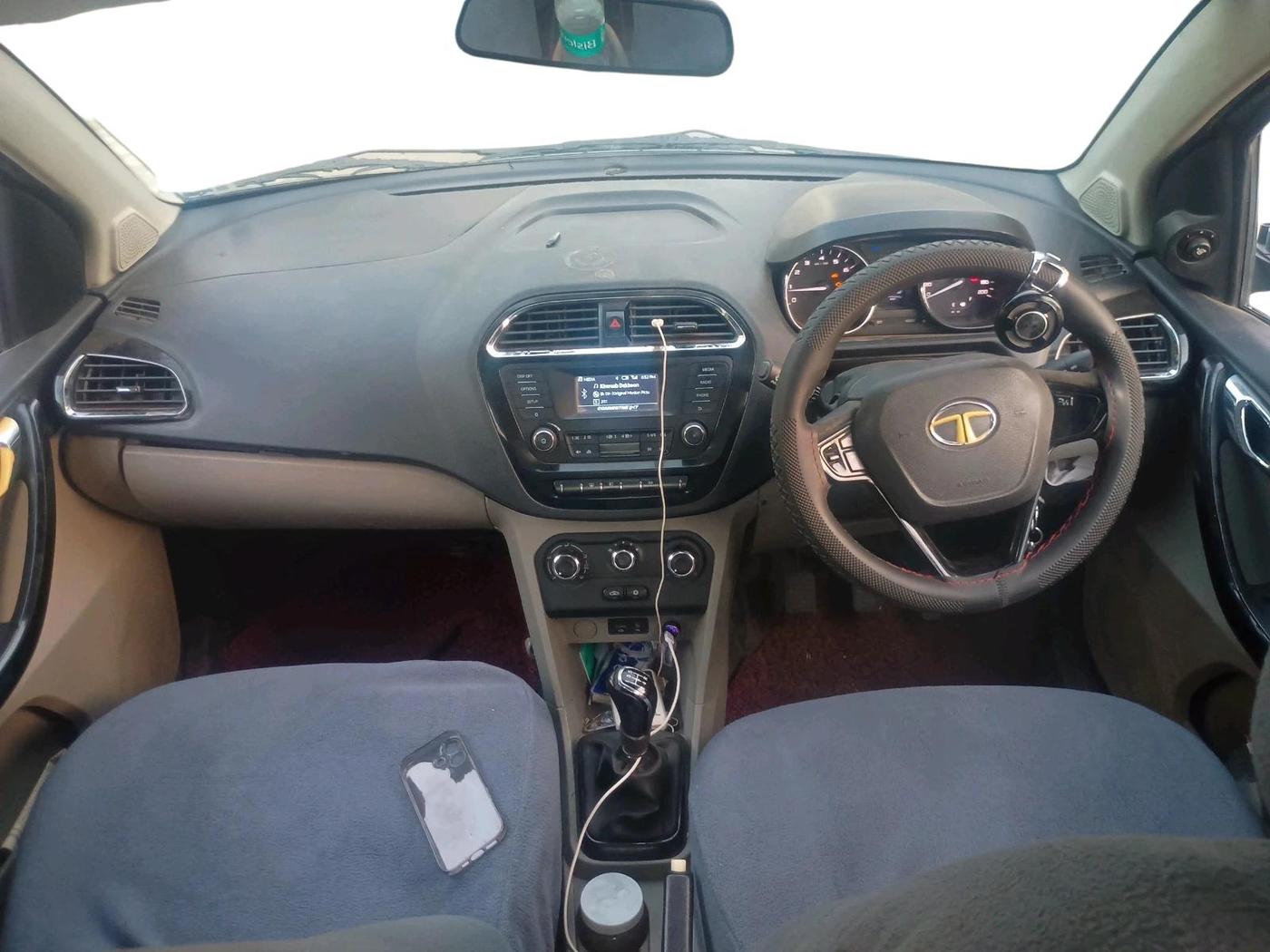 2018 Tata Tiago XZ PETROL, CNG, Manual, 2,30,480 km, interior