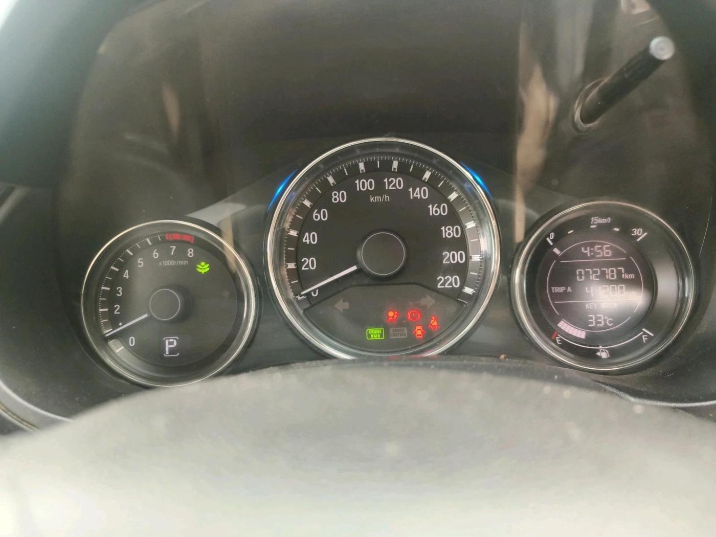 2018 Honda City 1.5L I-VTEC ZX CVT, Petrol, Automatic, 72,787 km, interior
