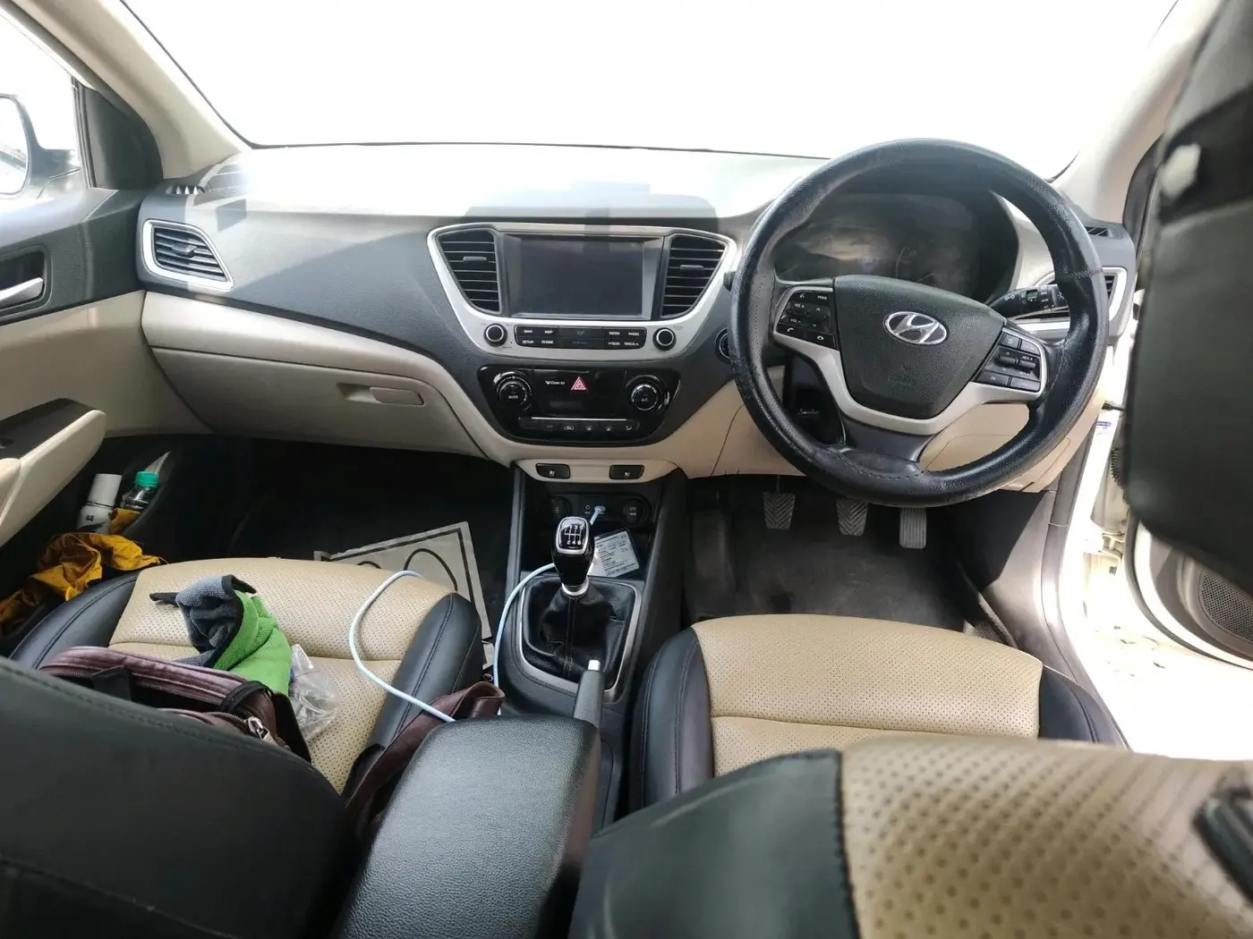 2017 Hyundai Verna 1.6 SX (O) CRDI MT, Diesel, Manual, 1,10,409 km, interior