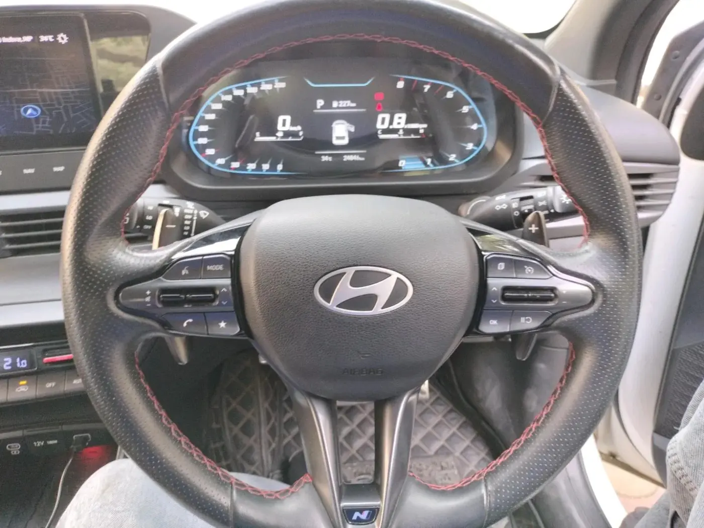2024 Hyundai NEW I20 N LINE N8 1.0 TURBO DCT, Petrol, Automatic, 24,846 km, interior