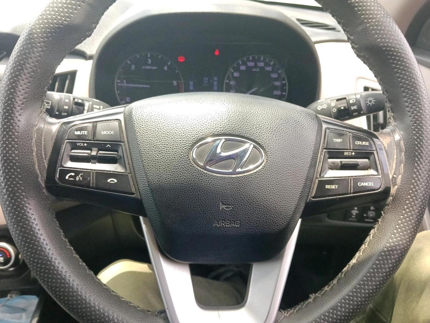 2018 Hyundai Creta SX 1.6 DIESEL, Diesel, Manual, 70,701 km, interior