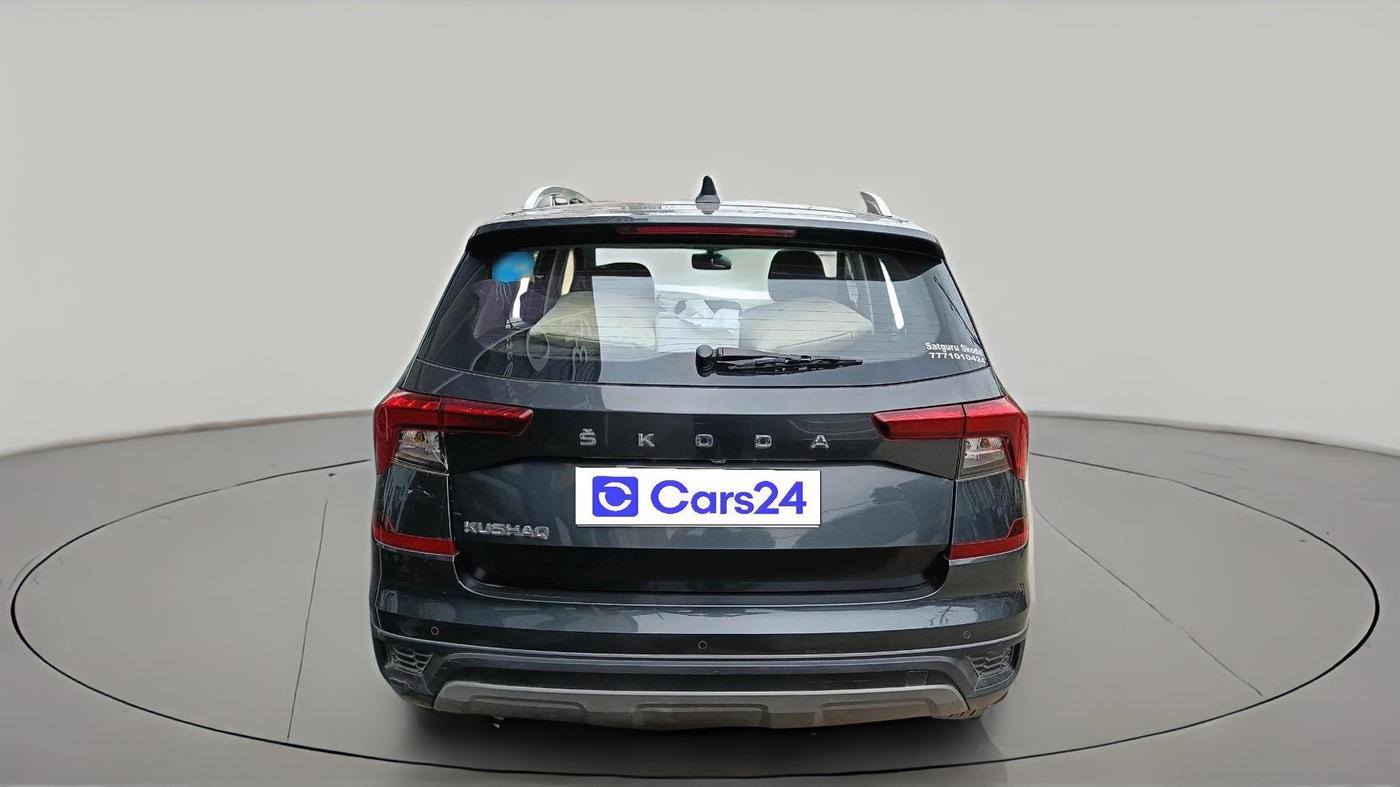 2021 Skoda KUSHAQ AMBITION 1.0L TSI AT, Petrol, Automatic, 37,984 km, exterior