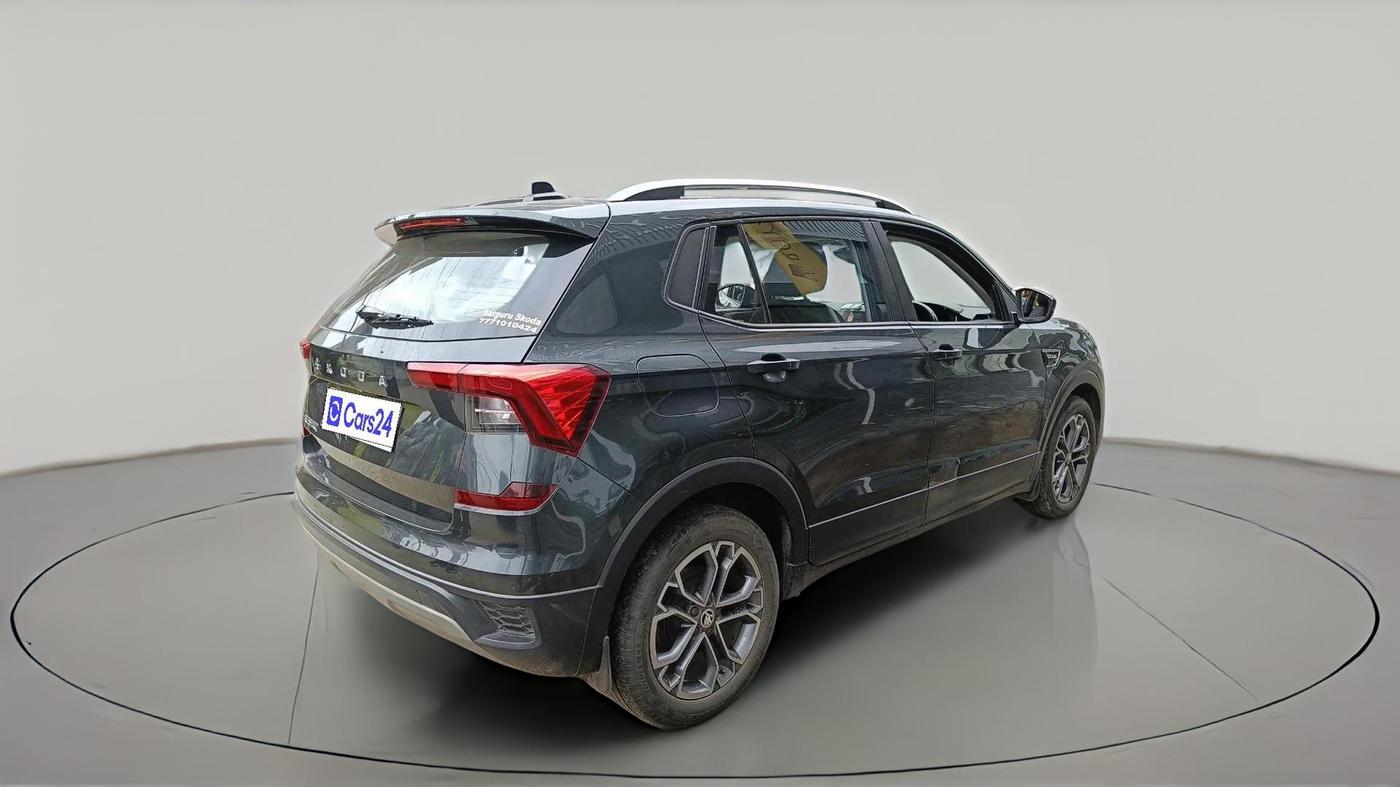 2021 Skoda KUSHAQ AMBITION 1.0L TSI AT, Petrol, Automatic, 37,984 km, exterior