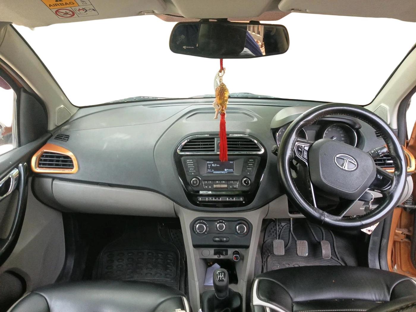 2017 Tata Tiago XZ PETROL, CNG, Manual, 61,893 km, interior