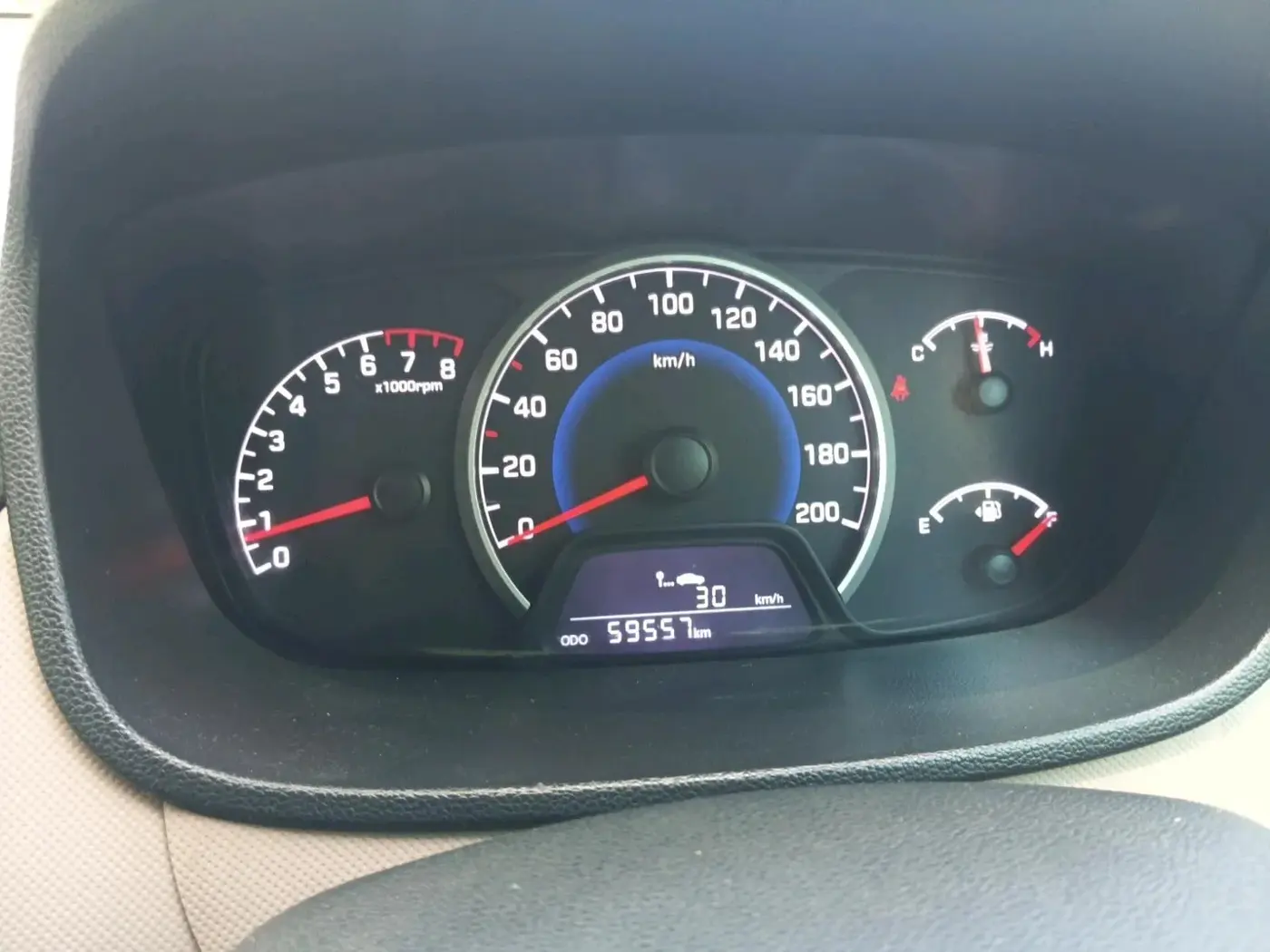 2020 Hyundai Grand i10 SPORTZ 1.2 KAPPA VTVT, CNG, Manual, 59,557 km, interior