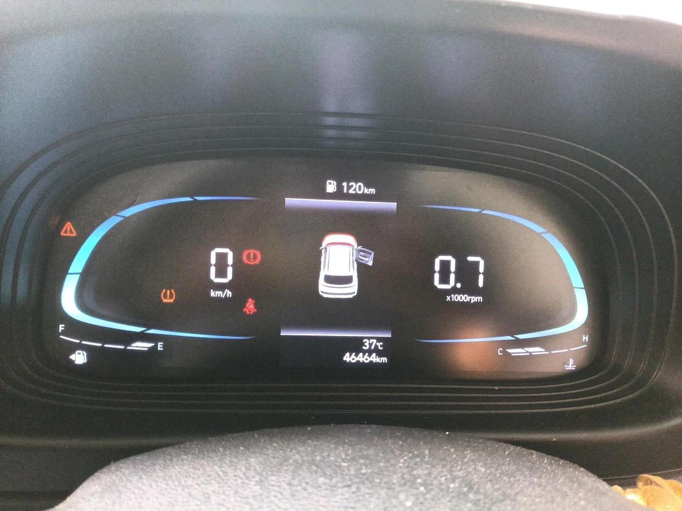 2022 Hyundai VENUE S(O) 1.2, Petrol, Manual, 46,464 km, interior