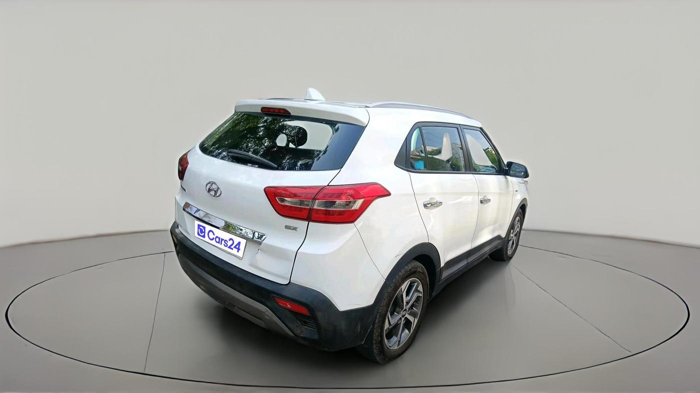 2019 Hyundai Creta SX AT 1.6 PETROL, Petrol, Automatic, 83,261 km, exterior