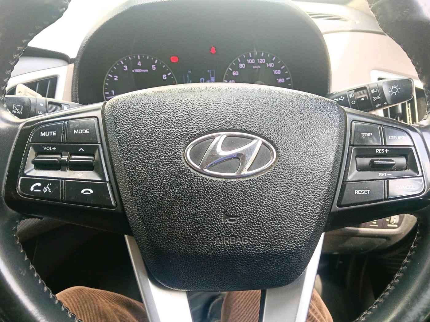 2019 Hyundai Creta SX AT 1.6 PETROL, Petrol, Automatic, 83,261 km, interior