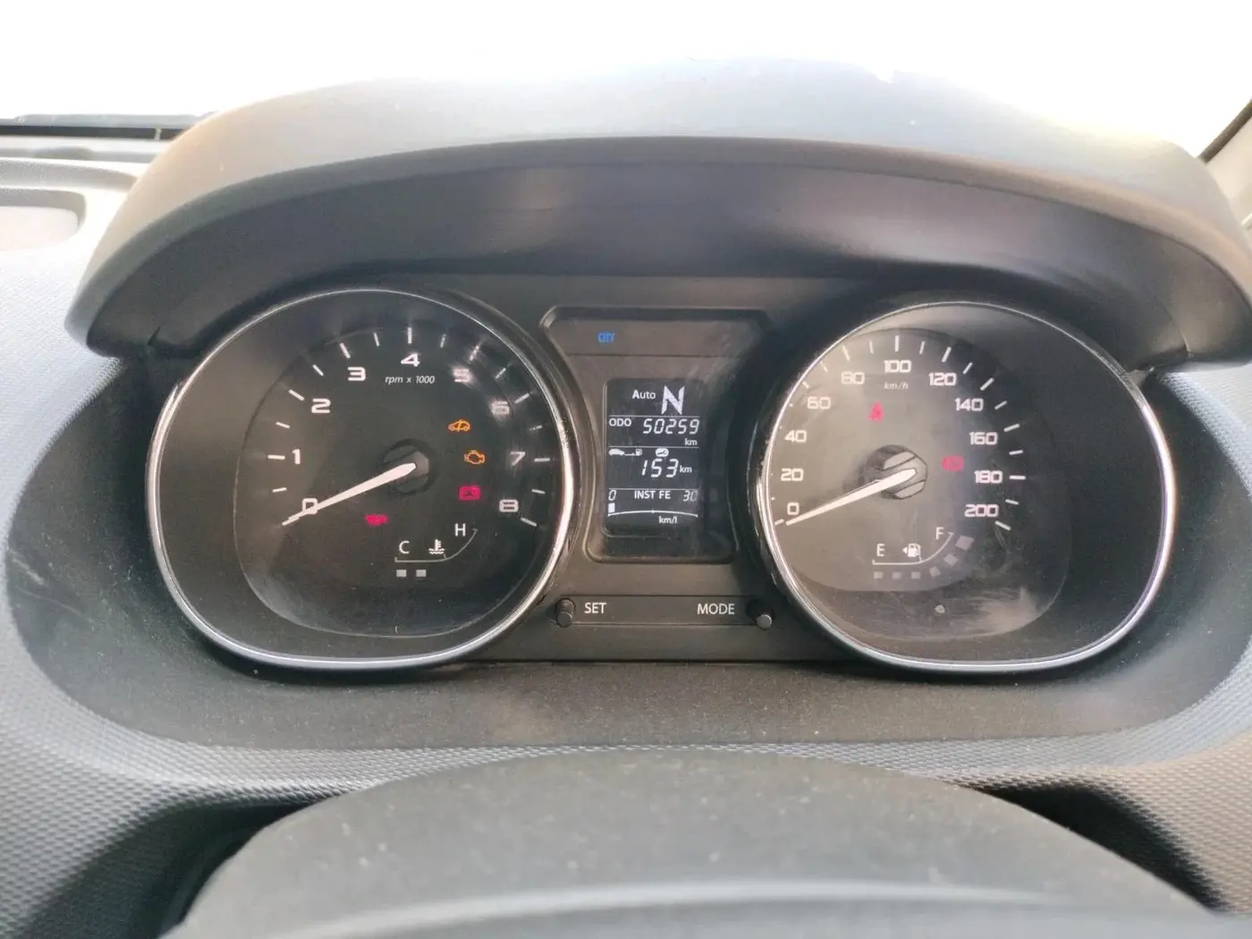 2018 Tata Tiago XZA PETROL, CNG, Automatic, 50,259 km, interior