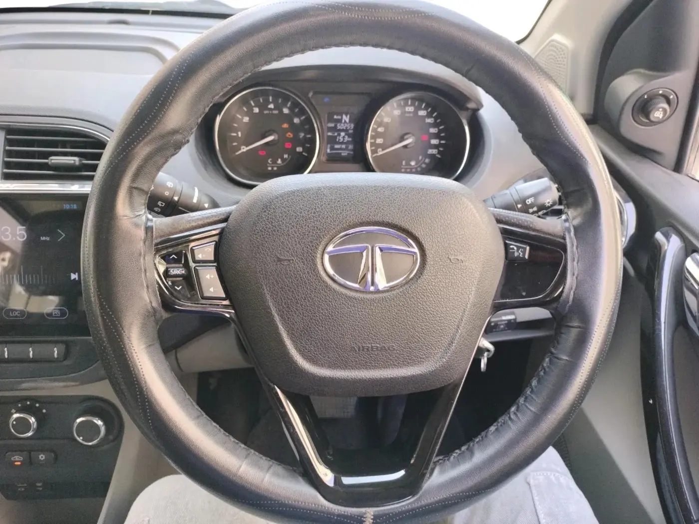 2018 Tata Tiago XZA PETROL, CNG, Automatic, 50,259 km, interior