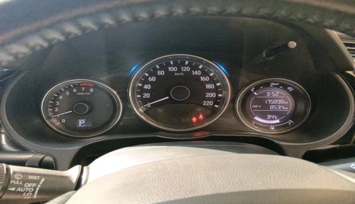 2017 Honda City 1.5L I-VTEC ZX CVT, Petrol, Automatic, 1,75,898 km, interior