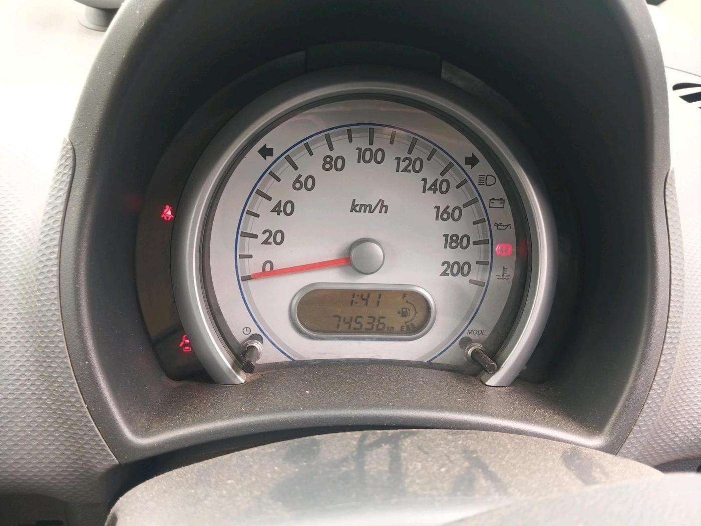 2012 Maruti Ritz VXI, Petrol, Manual, 74,536 km, interior