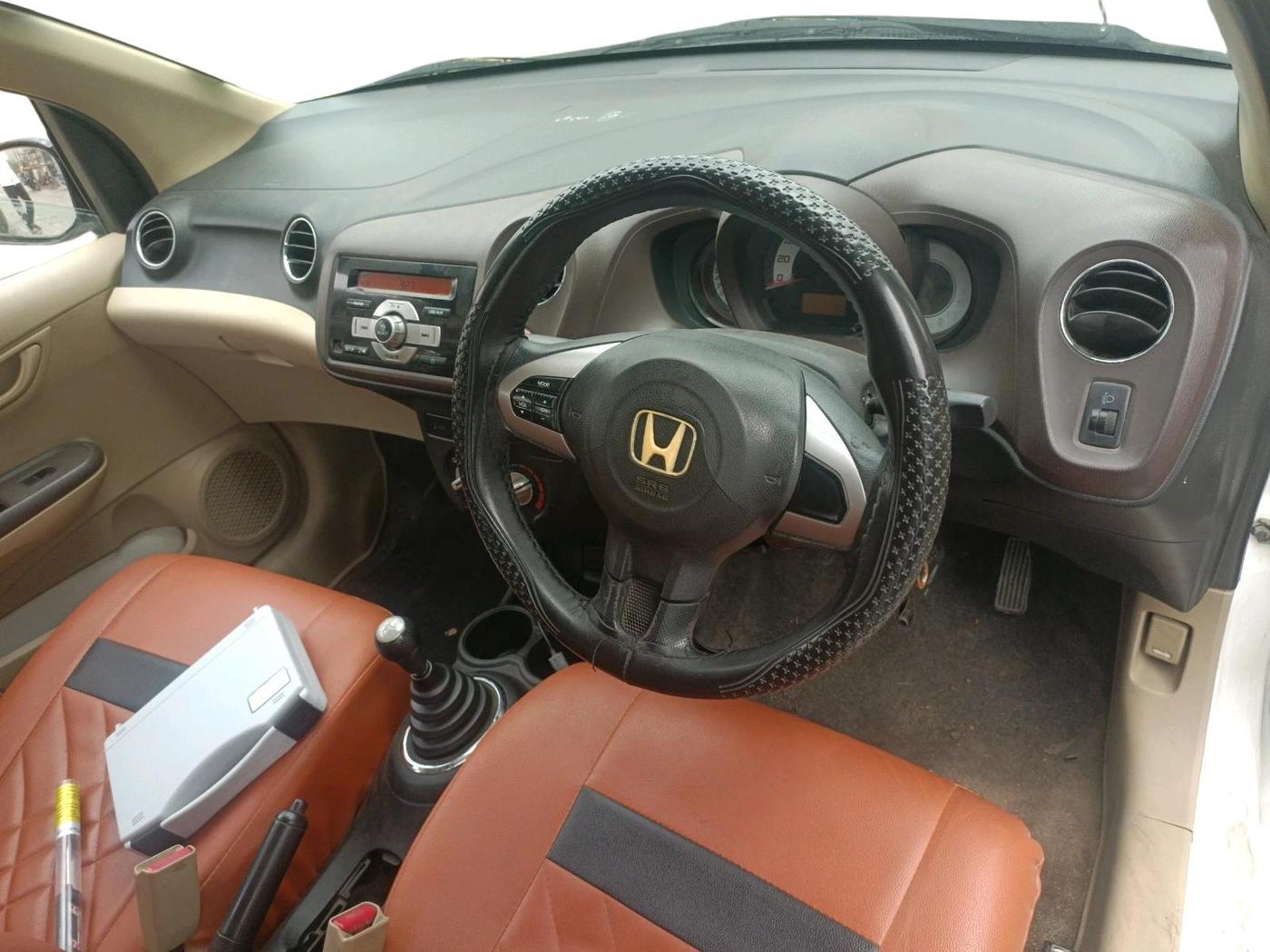 2012 Honda Brio S(O) MT, Petrol, Manual, 72,136 km, interior