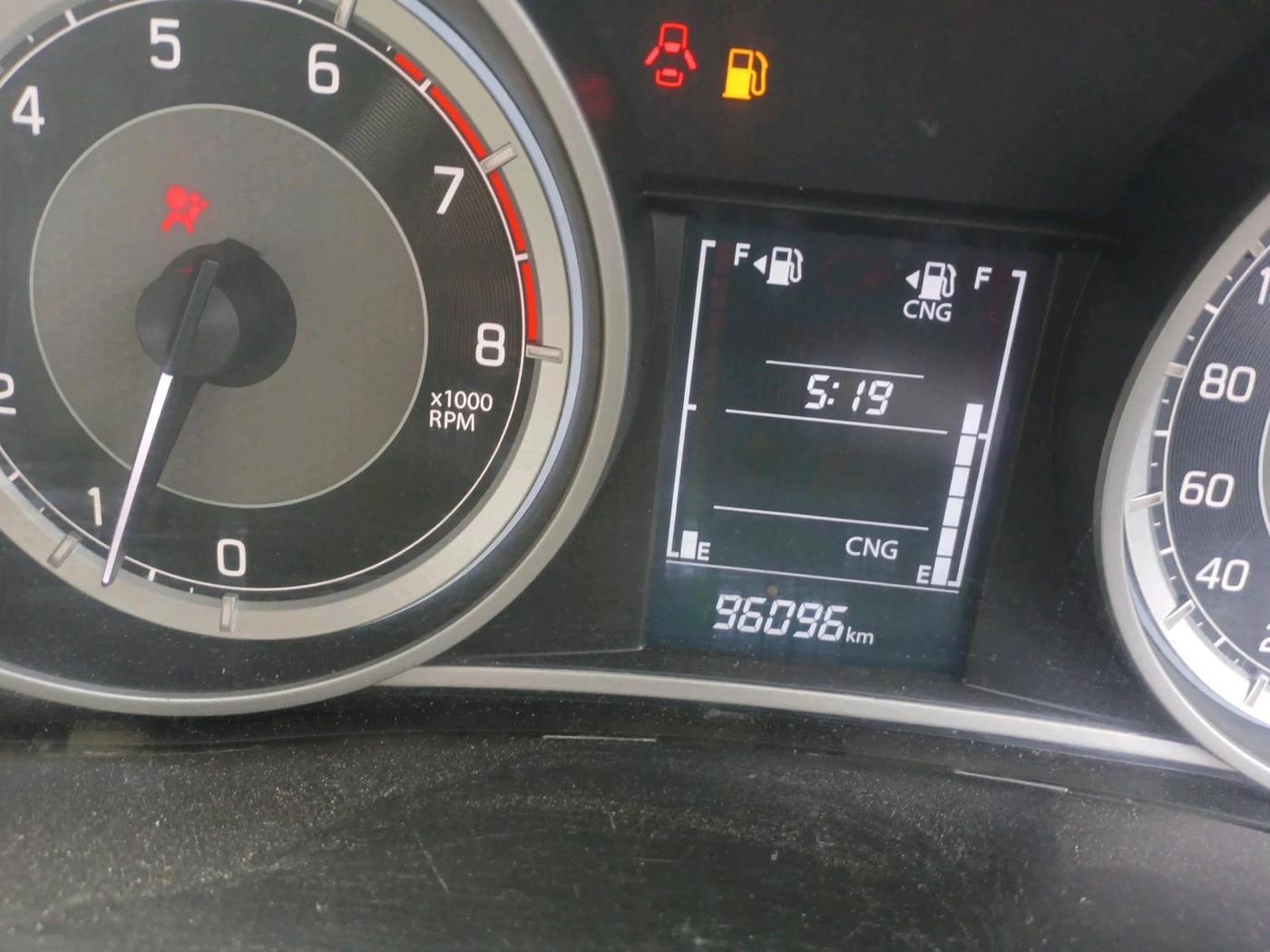 2022 Maruti Dzire VXI CNG, CNG, Manual, 96,096 km, interior