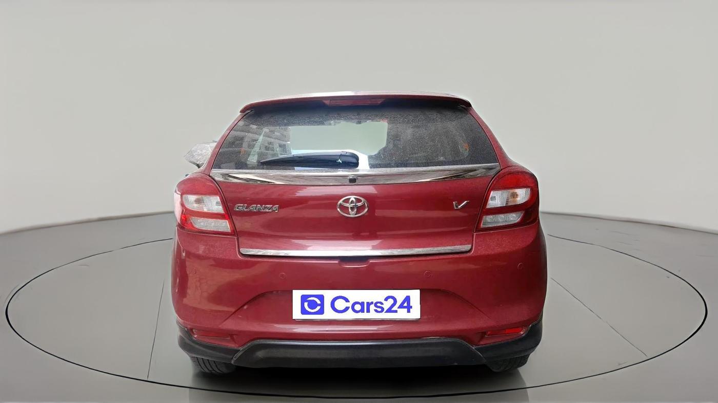 2019 Toyota Glanza V CVT, Petrol, Automatic, 46,976 km, exterior