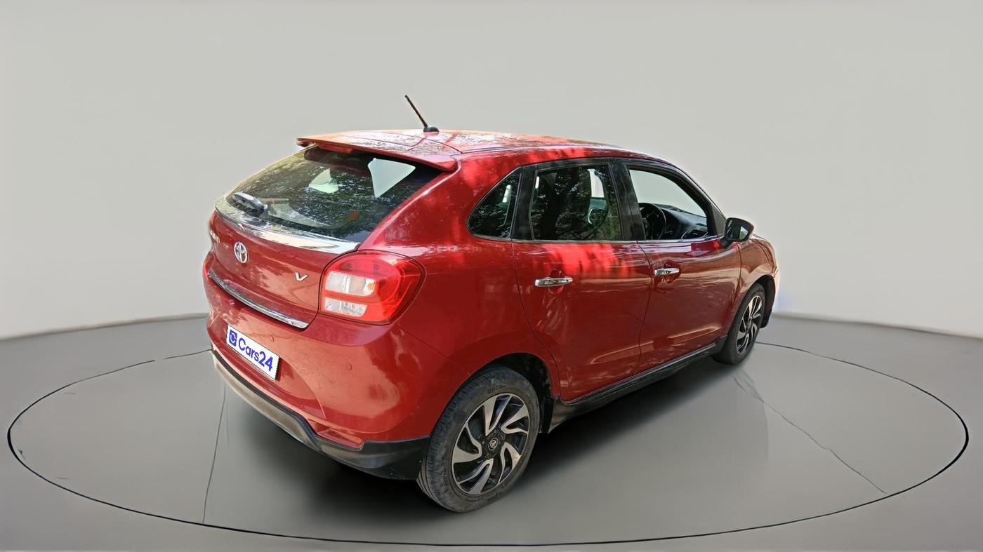 2019 Toyota Glanza V CVT, Petrol, Automatic, 46,976 km, exterior