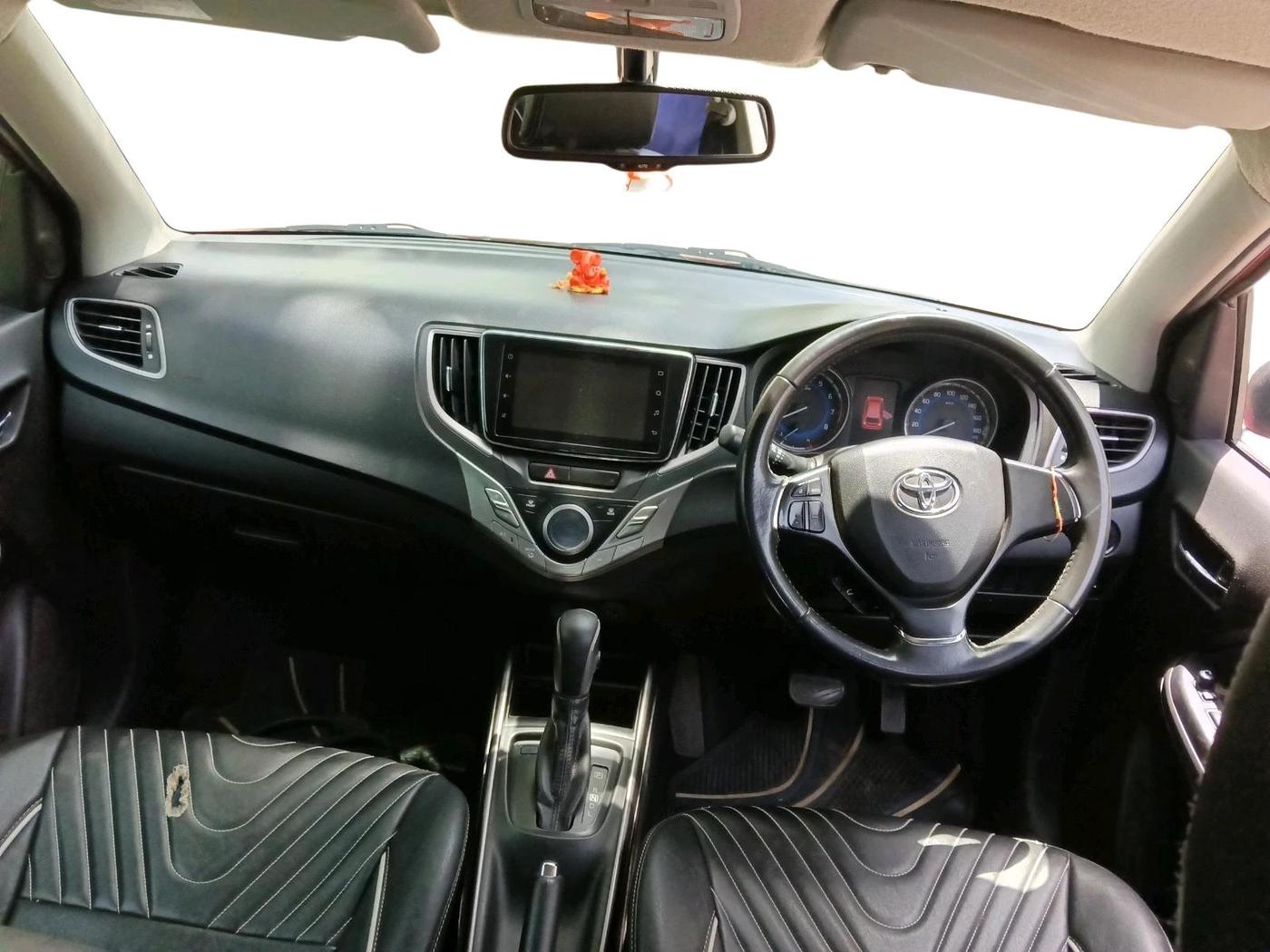 2019 Toyota Glanza V CVT, Petrol, Automatic, 46,976 km, interior