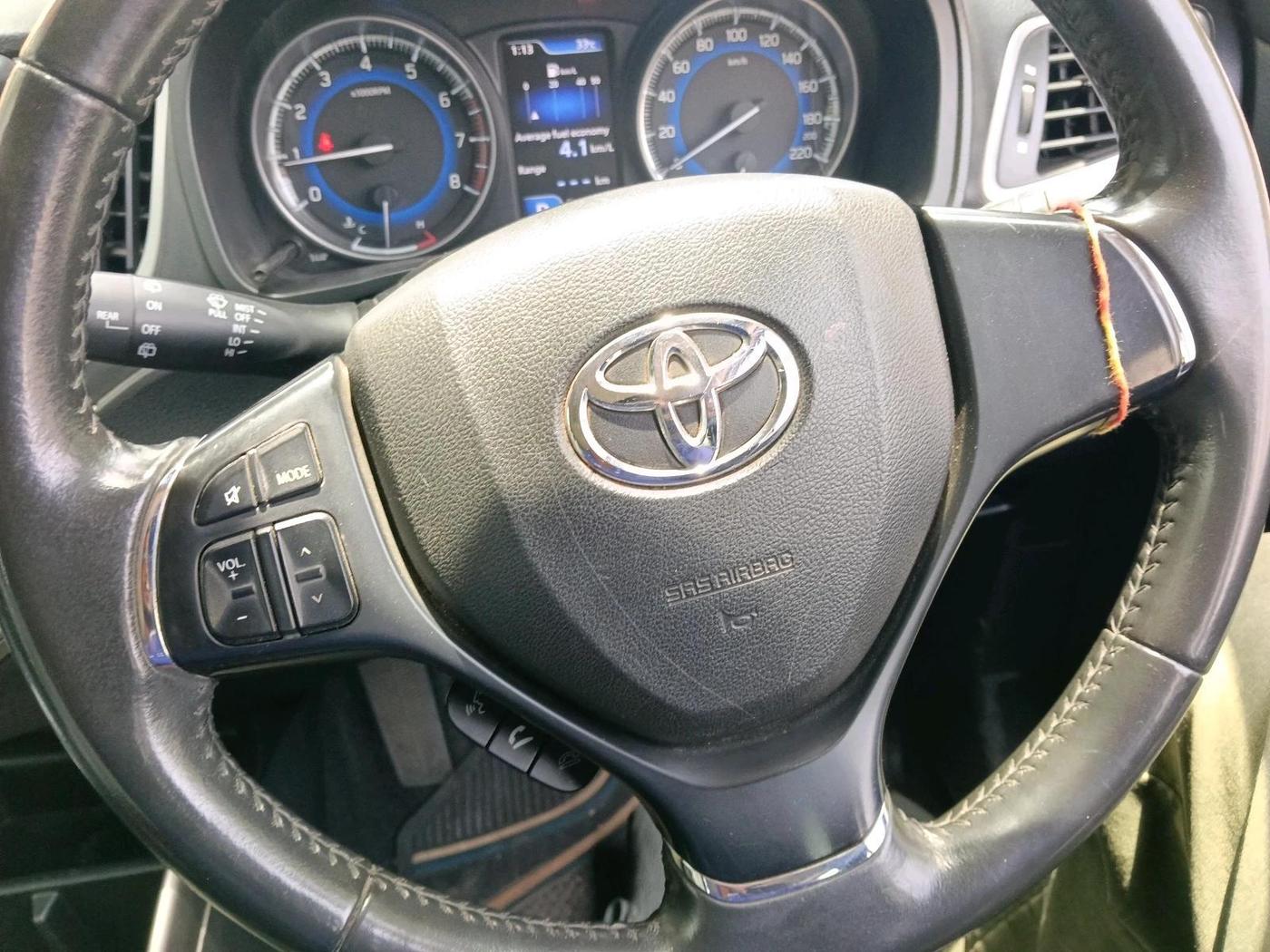 2019 Toyota Glanza V CVT, Petrol, Automatic, 46,976 km, interior
