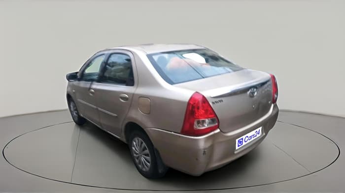 2011 Toyota Etios G, Petrol, Manual, 67,875 km, exterior
