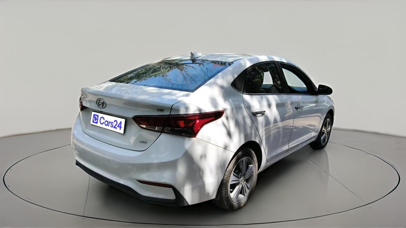 2019 Hyundai Verna 1.6 VTVT SX + AT, Petrol, Automatic, 31,363 km, exterior