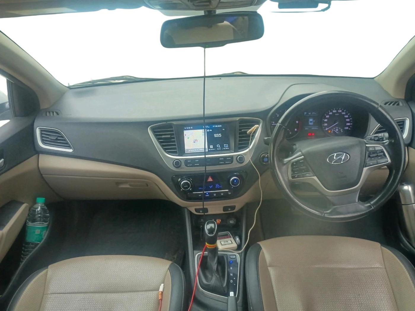 2019 Hyundai Verna 1.6 CRDI SX + AT, Diesel, Automatic, 94,739 km, interior