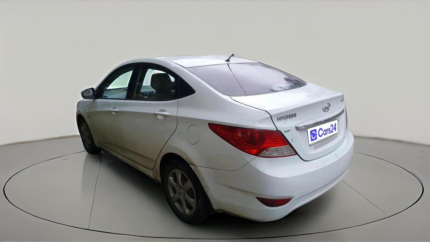 2012 Hyundai Verna FLUIDIC 1.6 VTVT EX, Petrol, Manual, 55,343 km, exterior
