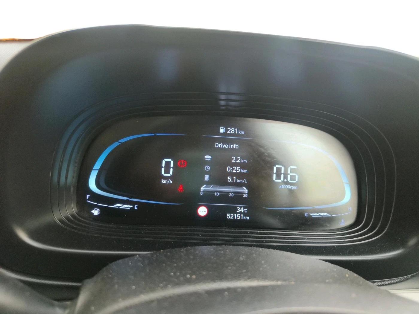 2022 Hyundai VENUE SX 1.2 PETROL, Petrol, Manual, 52,151 km, interior