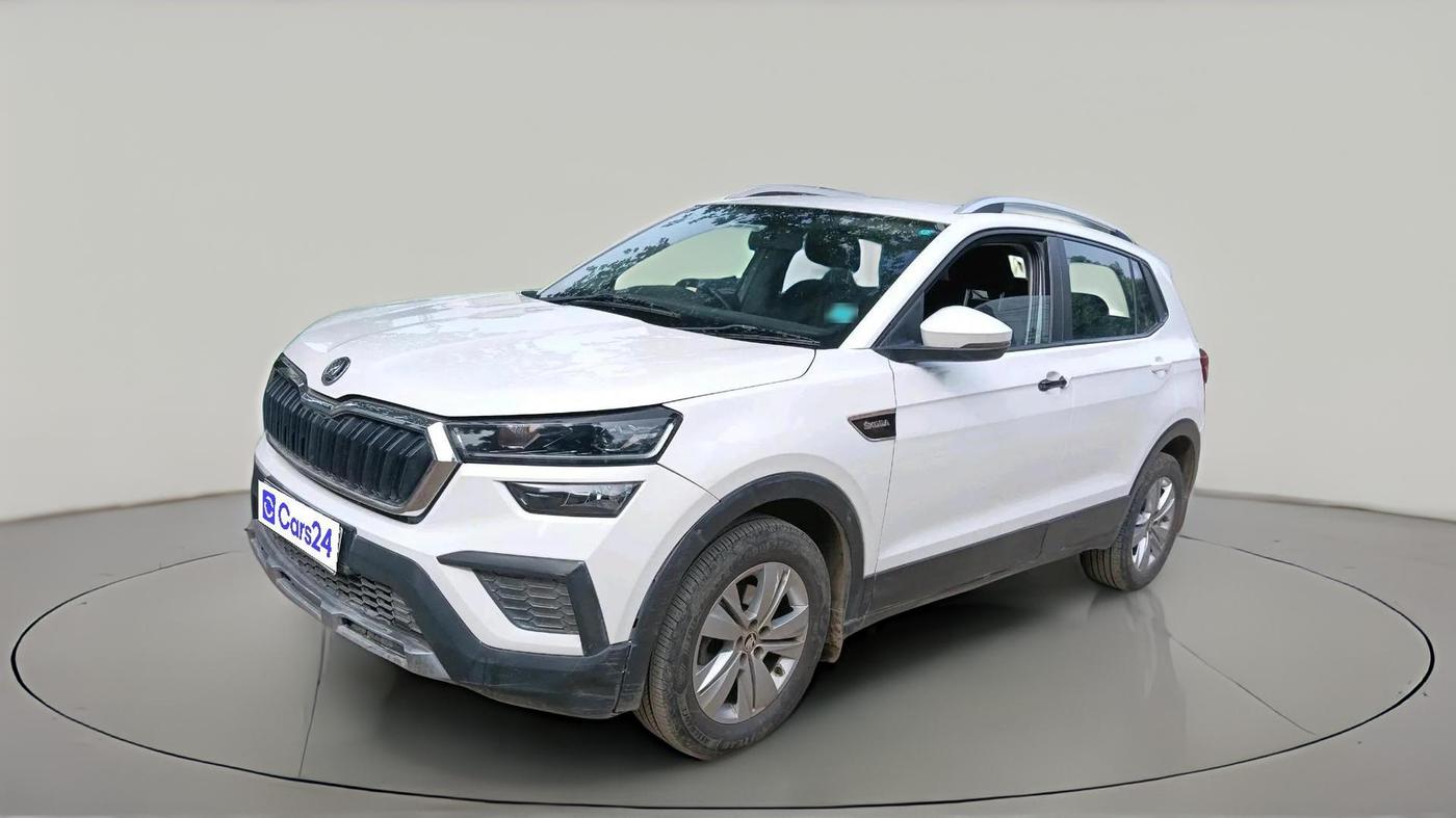 2022 Skoda KUSHAQ AMBITION 1.0L TSI AT, Petrol, Automatic, 68,618 km, exterior
