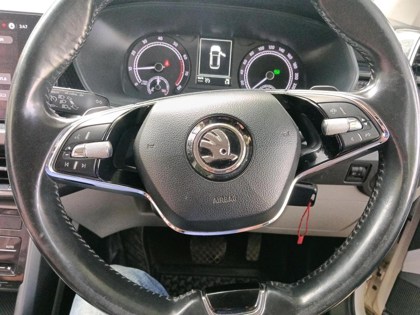 2022 Skoda KUSHAQ AMBITION 1.0L TSI AT, Petrol, Automatic, 68,618 km, interior