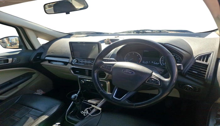 2019 Ford Ecosport TITANIUM 1.5L DIESEL, Diesel, Manual, 1,33,796 km, interior