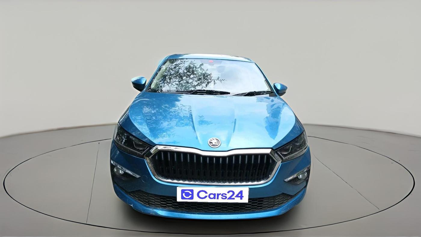 2022 Skoda SLAVIA STYLE 1.0L TSI MT, Petrol, Manual, 13,886 km, exterior