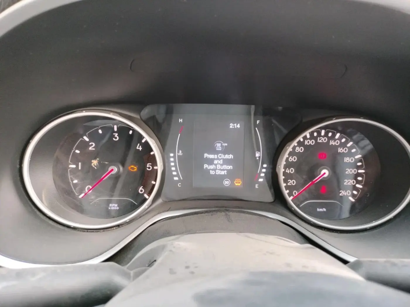 2019 Jeep Compass LIMITED PLUS DIESEL, Diesel, Manual, 1,09,382 km, interior