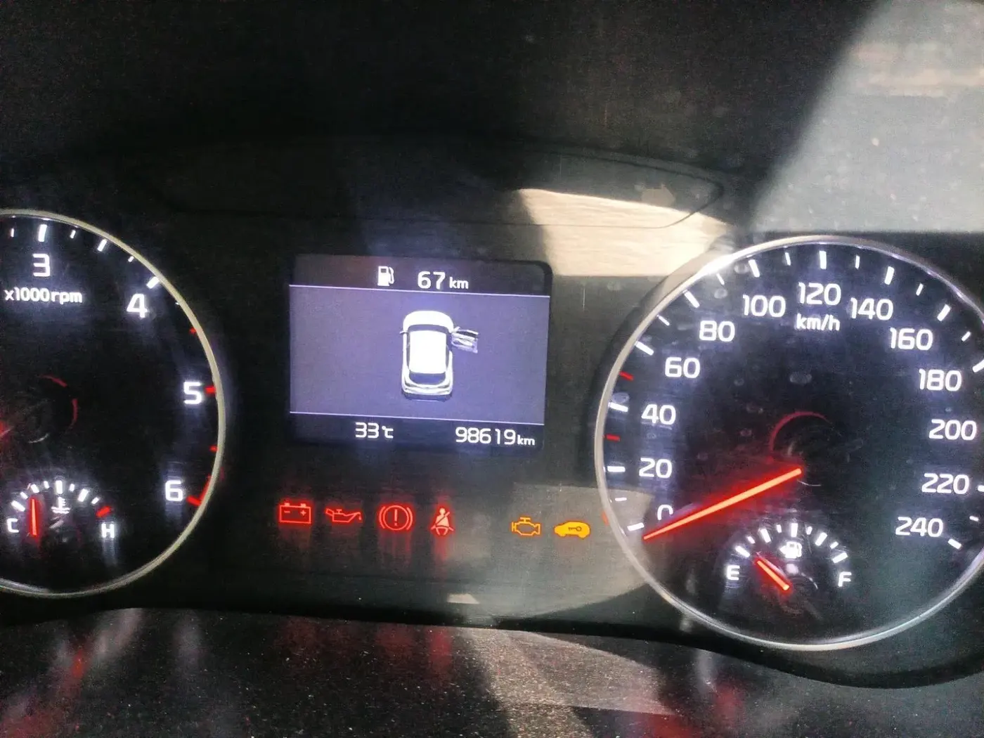 2020 KIA SELTOS HTK PLUS 1.5 DIESEL, Diesel, Manual, 1,00,000 km, interior