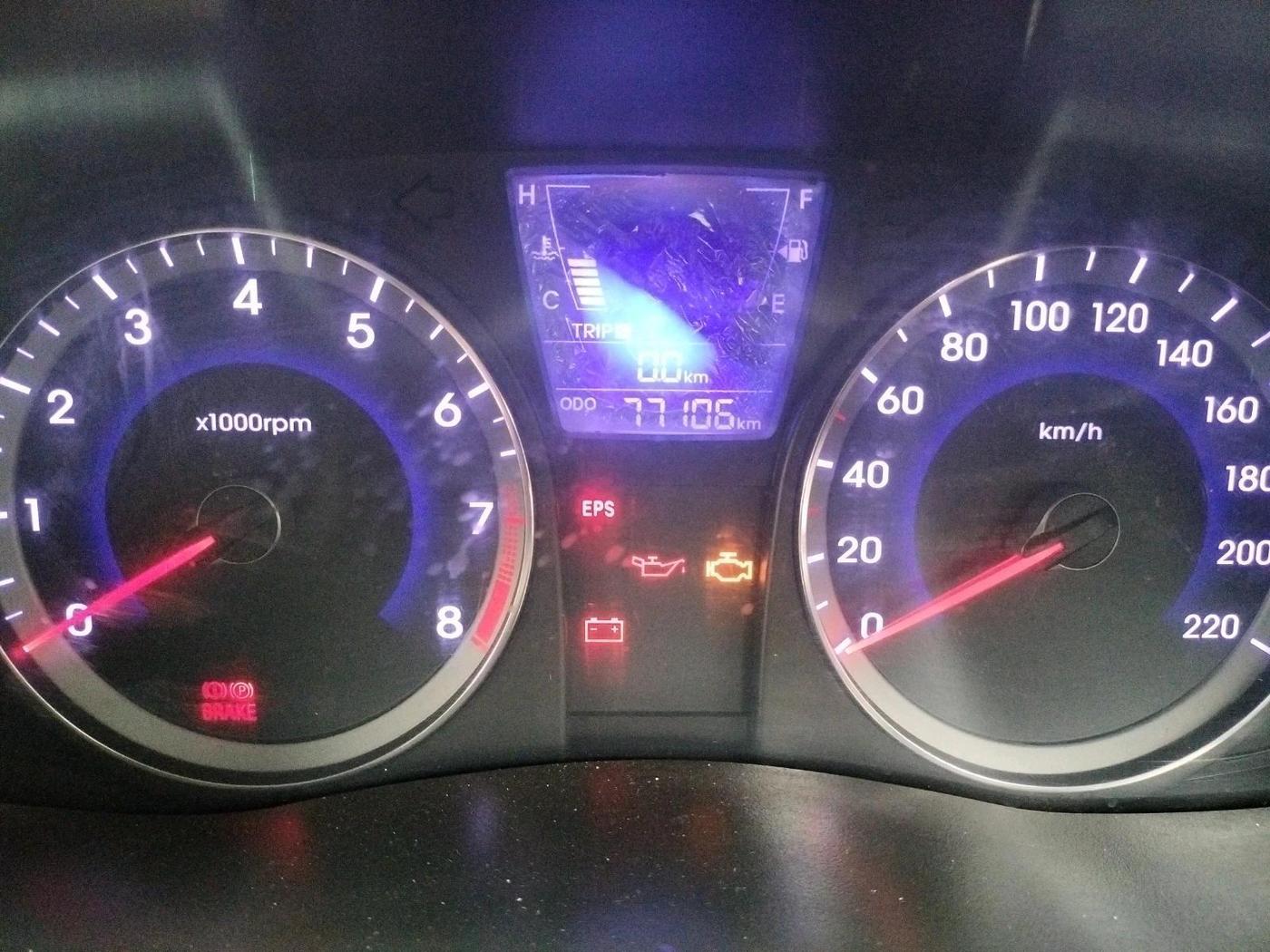 2013 Hyundai Verna FLUIDIC 1.6 VTVT, Petrol, Manual, 77,106 km, interior