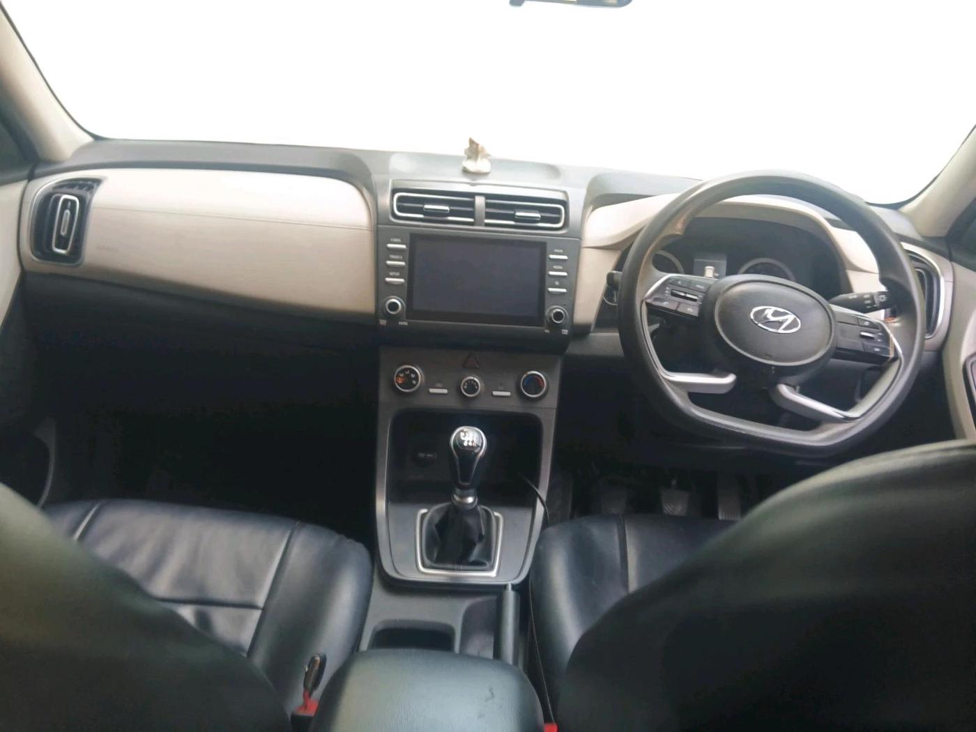 2021 Hyundai Creta EX 1.5 PETROL, Petrol, Manual, 1,31,939 km, interior